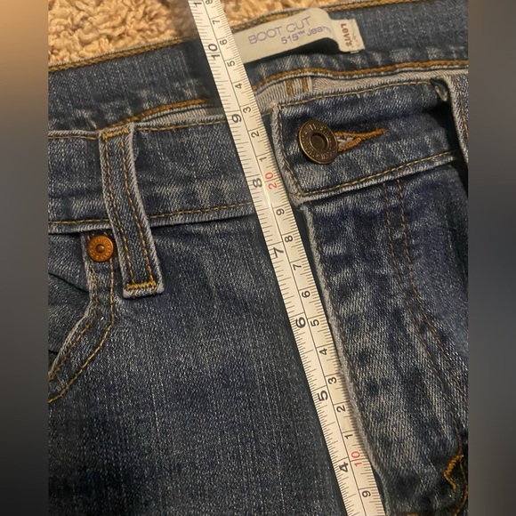 Women’s Levi’s 515 Bootcut Mid Rise Jeans Size 10 Short - Picture 5 of 7